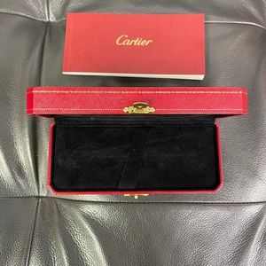 CARTIER TRINITY pen BOX with booklet Original Cartier pen box case